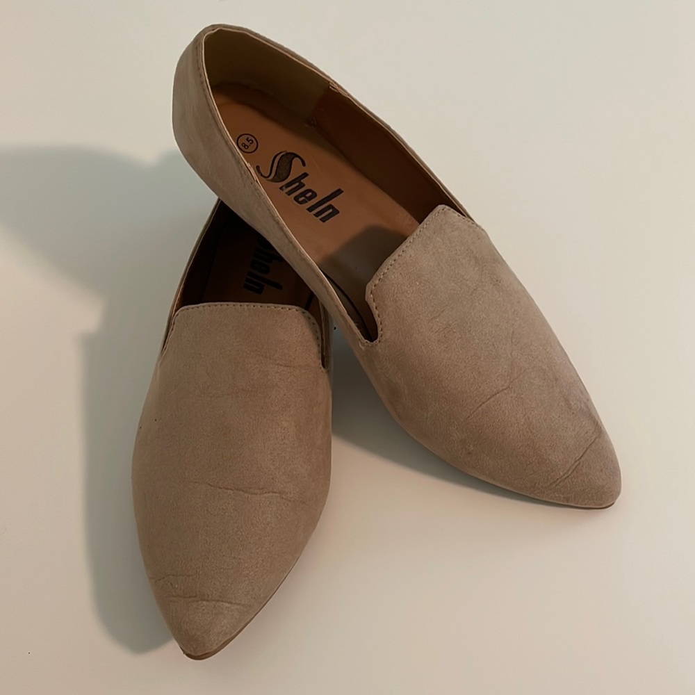 SHEIN Women’s Loafers, Tan, Size 8.5